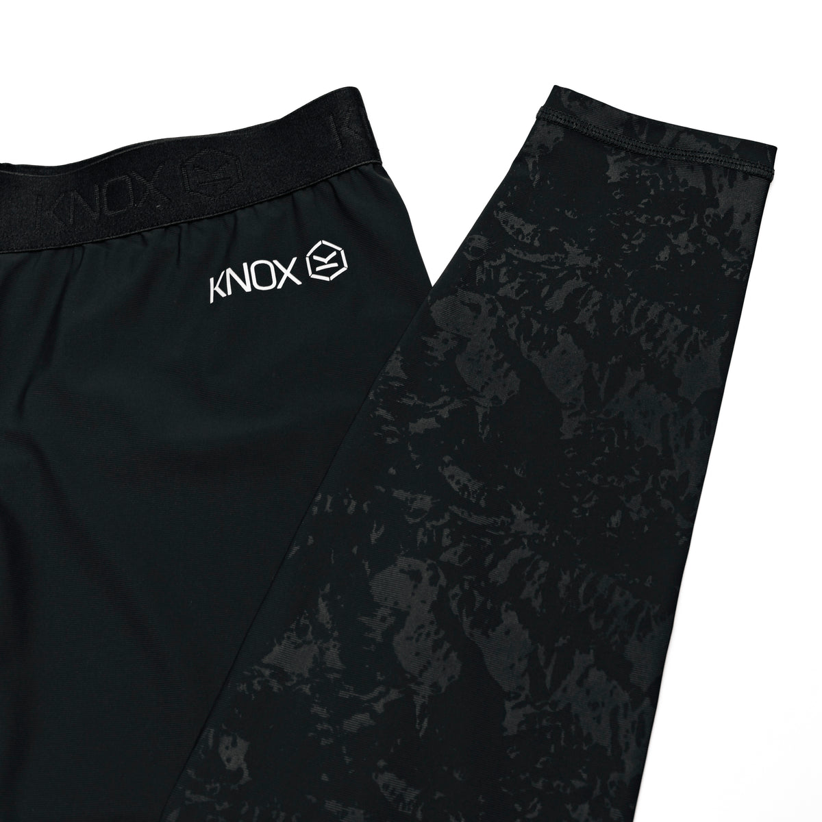 Knox Dual Active Unisex Base Layer Trousers - Black detail