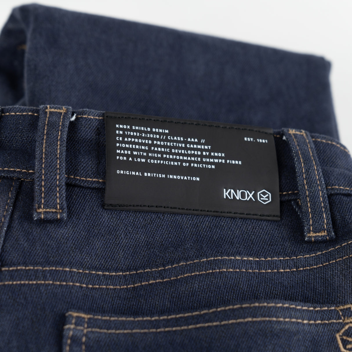 Knox Men's Shield Single Layer Class AAA Jeans MK2