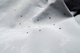 Fine breathable polyester and spandex fabric