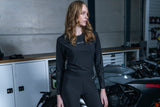 Knox Dual Active Women's Base Layer - Black lifestyle