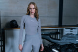 Knox Dual Active Women's Base Layer - Grey lifestyle