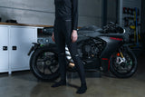 Knox Dual Active Unisex Base Layer Trousers - Black lifestyle