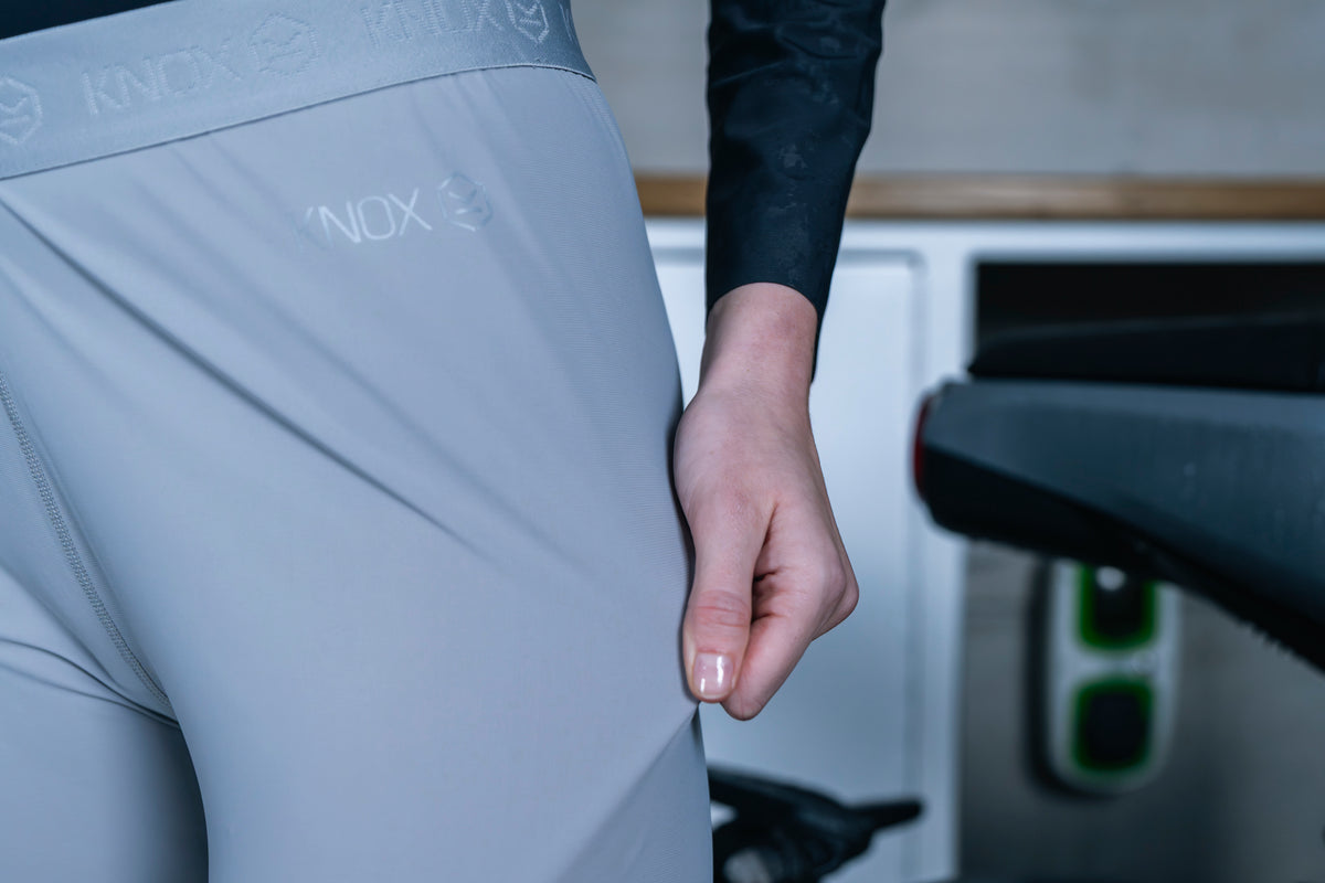 Knox Dual Active Unisex Base Layer Trousers - Grey lifestyle