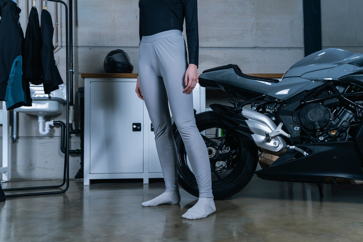 Knox Dual Active Unisex Base Layer Trousers - Grey lifestyle