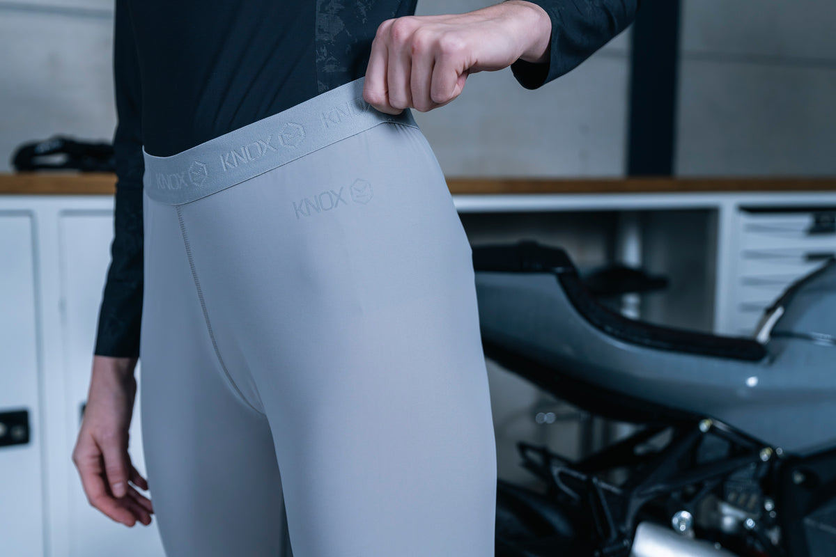 Knox Dual Active Unisex Base Layer Trousers - Grey lifestyle