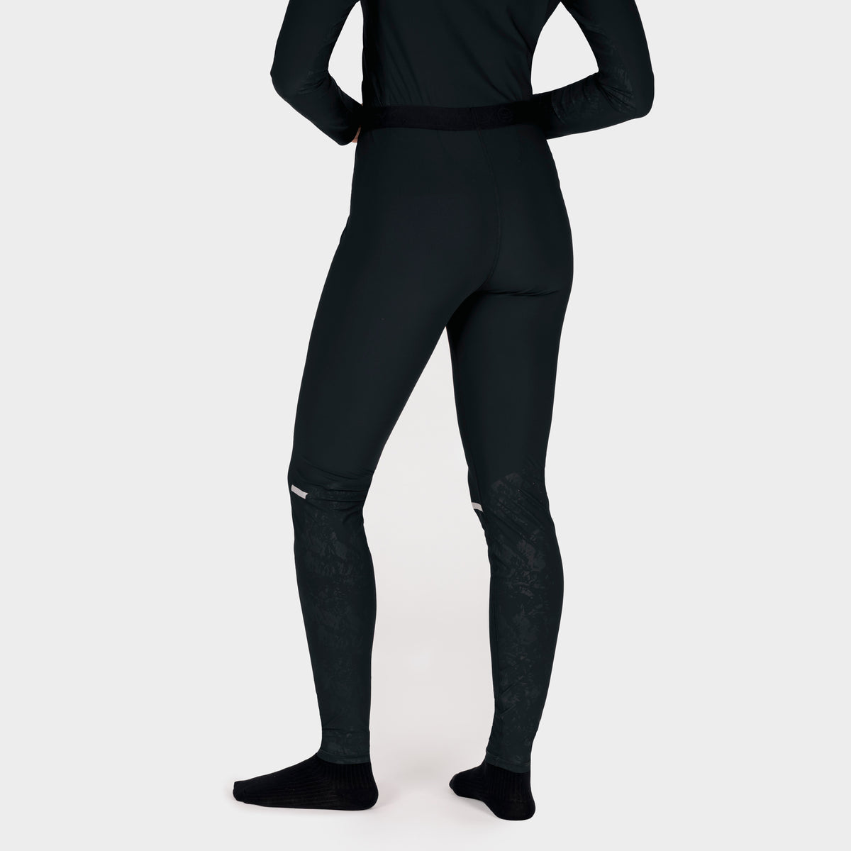 Knox Dual Active Unisex Base Layer Trousers - Black, women’s fit
