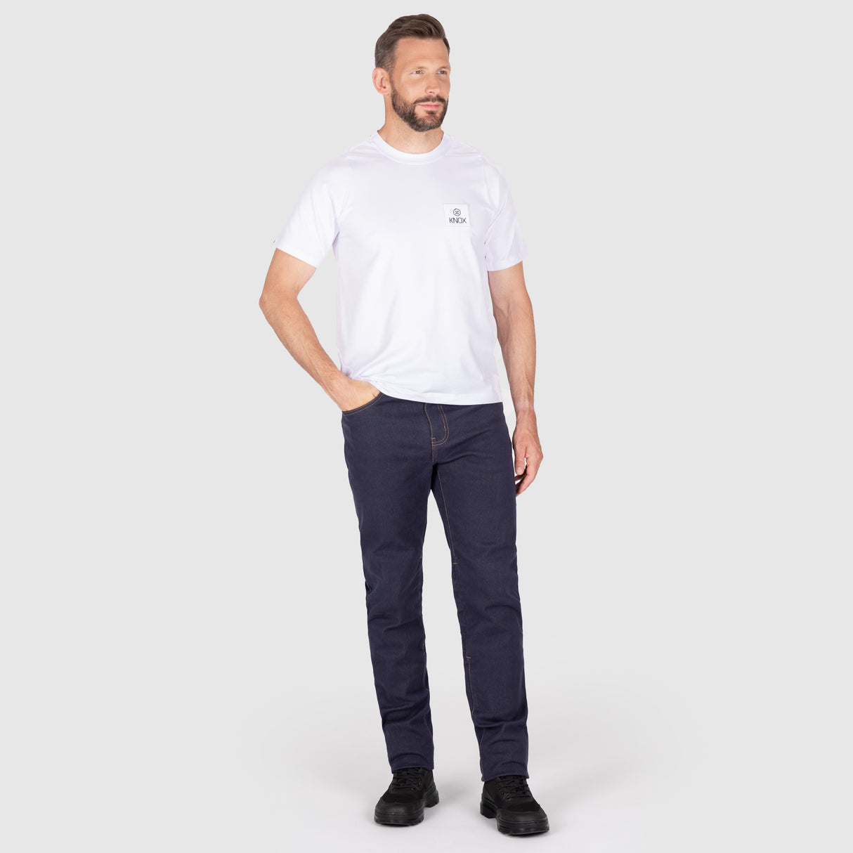 Knox Men's Shield Single Layer Class AAA Jeans MK2